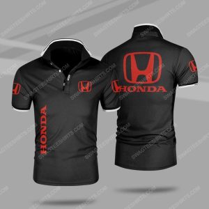 The Honda Symbol All Over Print Polo Shirt Honda Polo Shirts