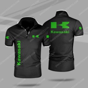 The Kawasaki Motors Symbol All Over Print Polo Shirt Maria Kawasaki Polo Shirts