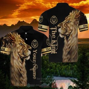 The King Custom Name Polo Shirt