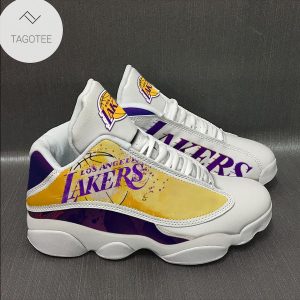 The Los Angeles Lakers Sneakers Air Jordan 13 Shoes Los Angeles Lakers Air Jordan 13 Shoes