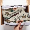 The Mandala Peace Love Weed All Over Printed Air Jordan 13 Sneakers Weed Air Jordan 13 Shoes