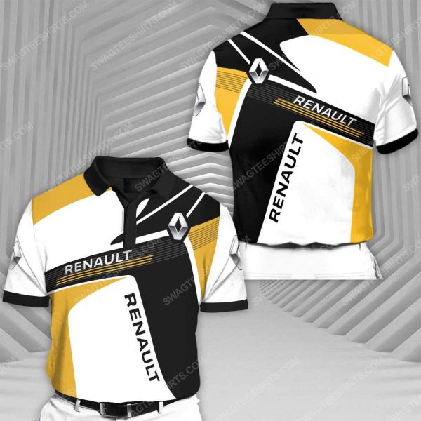 The Renault Sports Car Racing All Over Print Polo Shirt Renault Polo Shirts