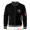 The White Wolf Bomber Jacket 2 Wolf Bomber Jacket