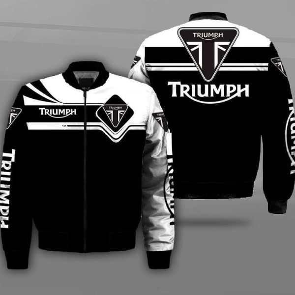 Triumph All Over Print Bomber Jacket Triumph Bomber Jacket