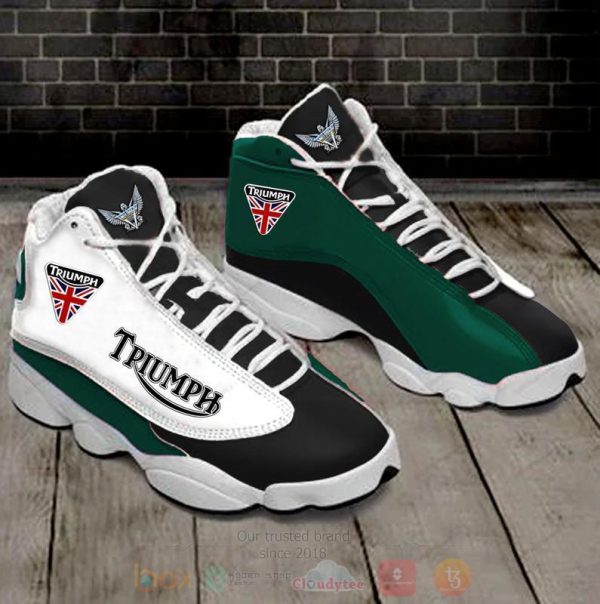 Triumph Motorcycles Uk Flag Green Air Jordan 13 Shoes Motorcycle Air Jordan 13 Shoes