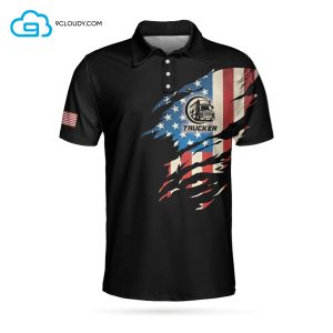 Trucker My Craft Allows Me To Drive Anything Full Printing Polo Shirt My Craft Allows Me To Polo Shirts