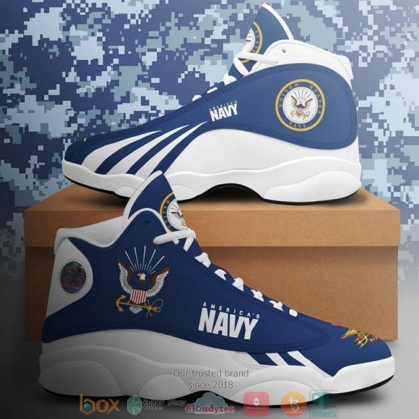 Us Navy 28 Gift Air Jordan 13 Sneaker Shoes Us Navy Air Jordan 13 Shoes