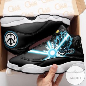 Vegeta Blue Sneakers Custom Anime Dragon Ball Air Jordan 13 Shoes Dragon Ball Air Jordan 13 Shoes