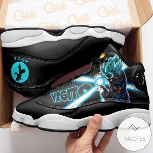 Vegito Sneakers Custom Anime Dragon Ball Air Jordan 13 Shoes Dragon Ball Air Jordan 13 Shoes