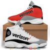Verizon Logo Bassic Air Jordan 13 Sneaker Shoes