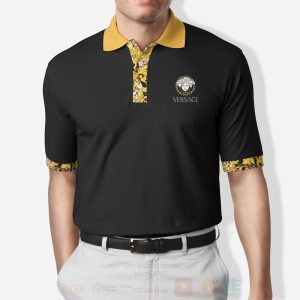 Versace Black Polo Shirt Versace Polo Shirts