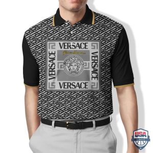 Versace Brand 3D Polo Shirt 02 Versace Polo Shirts