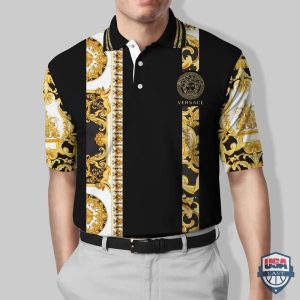 Versace Brand 3D Polo Shirt 03 Versace Polo Shirts