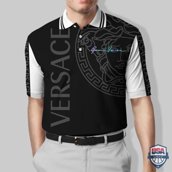 Versace Brand 3D Polo Shirt 04 Versace Polo Shirts