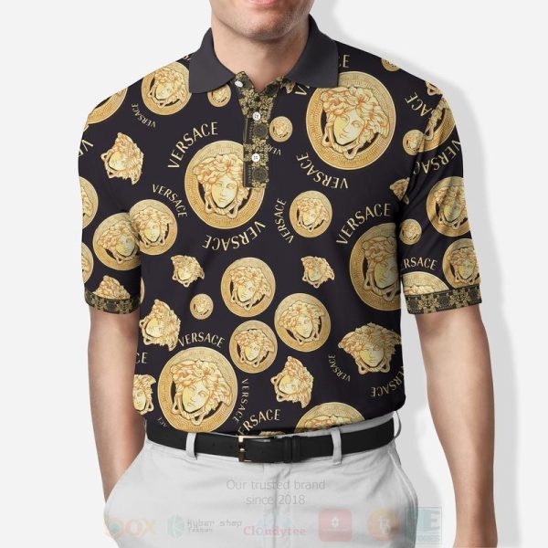 Versace Medusa Polo Shirt Versace Polo Shirts