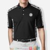 Versace White Pattern Black Polo Shirt Versace Polo Shirts