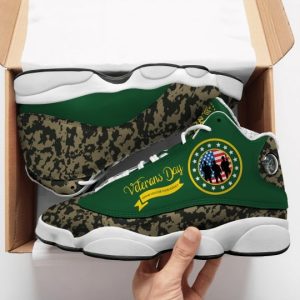 Veterans Day Thank You For Your Service Camo Air Jordan 13 Shoes Veteran Air Jordan 13 Shoes