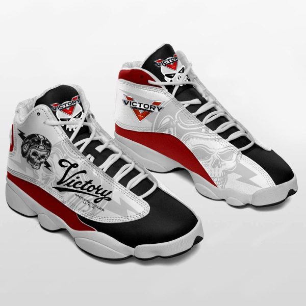 Victory Motorcycles Black Air Jordan 13 Sneaker Victory Motorcycles Air Jordan 13 Shoes