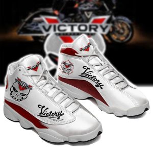 Victory Motorcycles White Air Jordan 13 Sneaker Victory Motorcycles Air Jordan 13 Shoes
