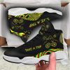 Vintage Bicycle Day Take A Trip All Over Printed Air Jordan 13 Sneakers