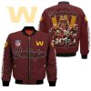 Washington Football Team Players Nfl Bomber Jacket Washington Football Team Bomber Jacket