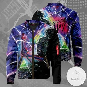 Web Slinger Miles Signed Bomber Jacket