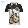 Where Words Fail Music Speaks Guitar Full Printing Polo Shirt Guitar Polo Shirts