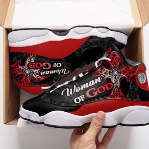 Woman Of God All Over Print Air Jordan 13 Sneakers