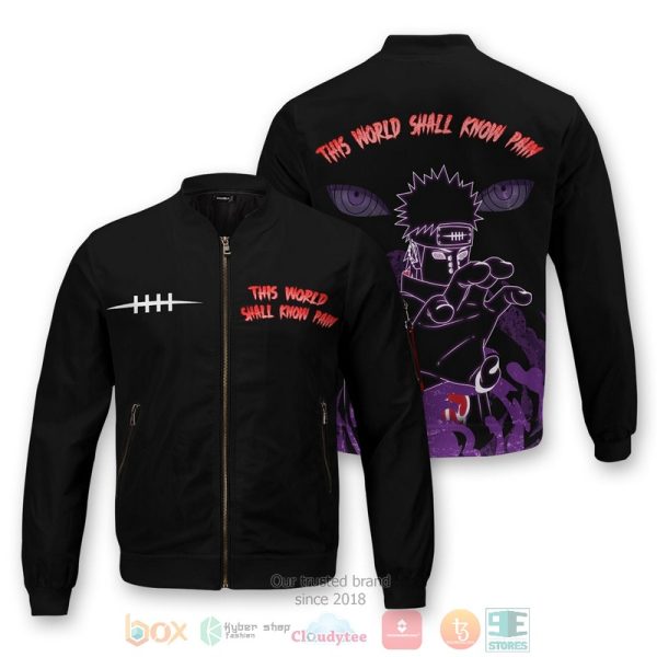 World Shall Know Pain Bomber Jacket 2