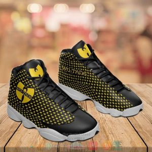 Wu Tang Clan Black Yellow Air Jordan 13 Shoes 2 Wu Tang Band Air Jordan 13 Shoes