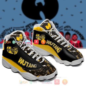 Wu Tang Clan Black Yellow Air Jordan 13 Shoes Wu Tang Band Air Jordan 13 Shoes