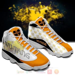 Wu Tang Clan Orange Air Jordan 13 Shoes Wu Tang Band Air Jordan 13 Shoes