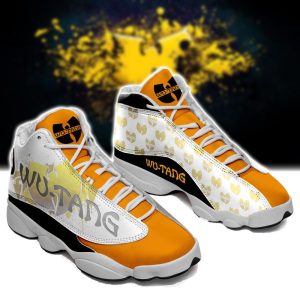 Wu Tang Clan Orange Air Jordan 13 Sneaker Wu Tang Band Air Jordan 13 Shoes
