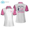 Yes I Play Like A Girl Need A Lesson Lacrosse Full Printing Polo Shirt Lacrosse Polo Shirts