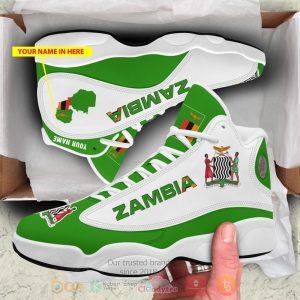 Zambia Personalized Air Jordan 13 Shoes
