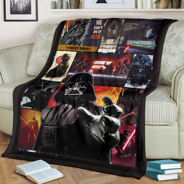 Darth Vader Star Wars Fleece Blanket Darth Vader Star Wars Fleece Blanket