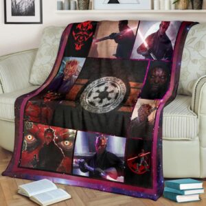 Darth Maul Star Wars Fleece Blanket