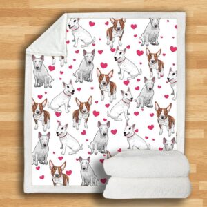 Bull Terrier Blanket