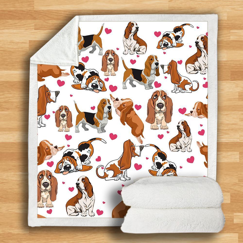 Basset Hound Blanket Basset Hound Blanket