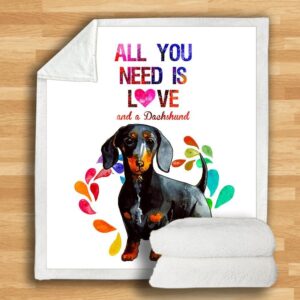 Dachshund Blanket