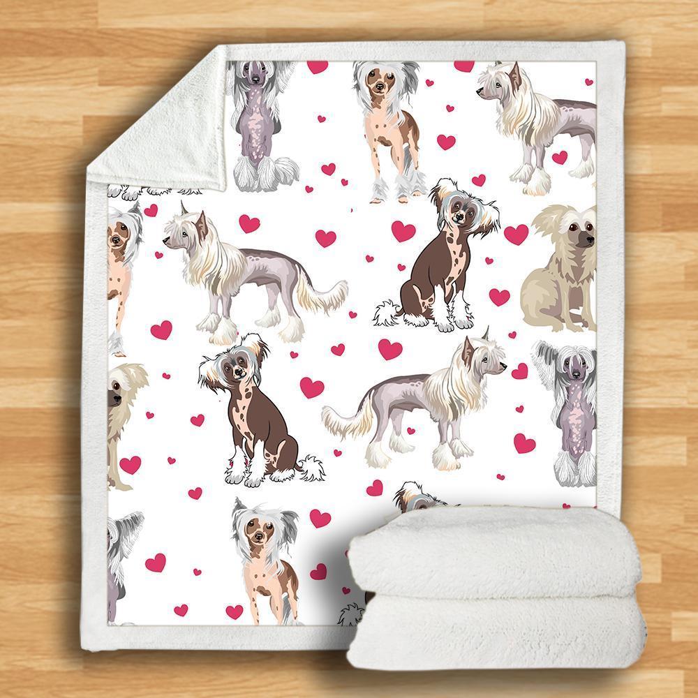 Chinese Crested Blanket Chinese Crested Blanket