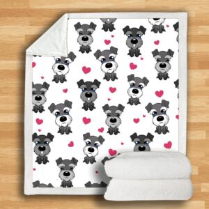 Miniature Schnauzer Blanket