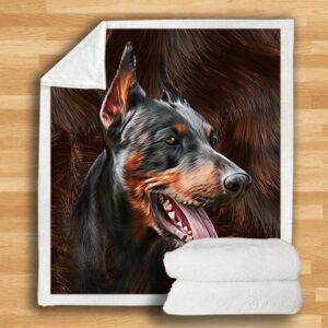 Doberman Pinscher Blanket