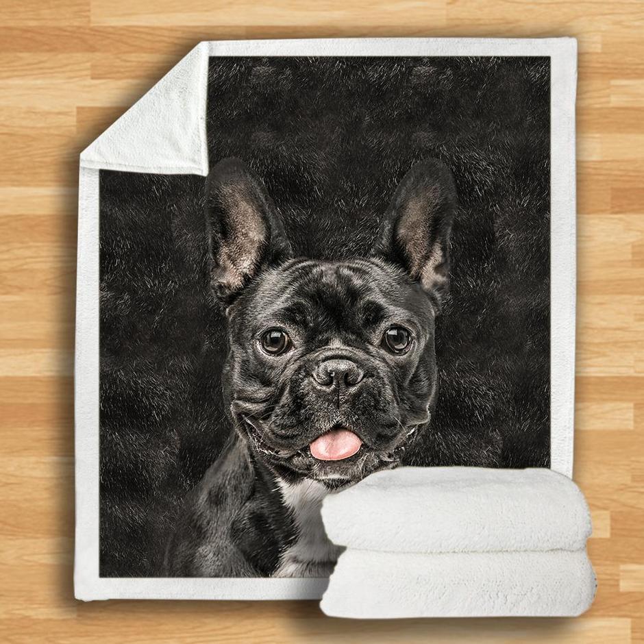 French Bulldog Blanket French Bulldog Blanket