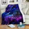GALAXY FLEECE BLANKET GIFT FOR FAN