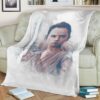 REY STAR WARS FLEECE BLANKET GIFT FOR FAN