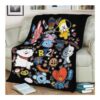BT21 BANGTAN BOYS BTS BEST SELLER FLEECE BLANKET GIFT FOR FAN