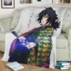 DEMON SLAYER FLEECE BLANKET GIFT FOR FAN