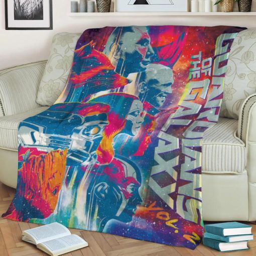 GUARDIANS OF THE GALAXY FLEECE BLANKET GIFT FOR FAN GUARDIANS OF THE GALAXY FLEECE BLANKET GIFT FOR FAN