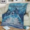 THE FROZEN THRONE NOVEL BEST SELLER FLEECE BLANKET GIFT FOR FAN